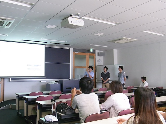 神奈川工大の学生の皆さんによる発表
